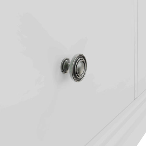 Swayne 3 Door 2 Drawer Wardrobe - White