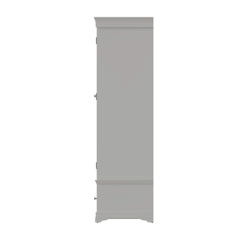 Swayne 3 Door 2 Drawer Wardrobe - White
