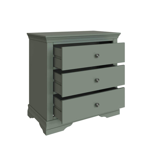 Swayne 3 Drawer Chest - Cactus Green
