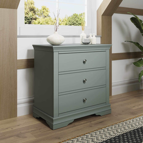 Swayne 3 Drawer Chest - Cactus Green
