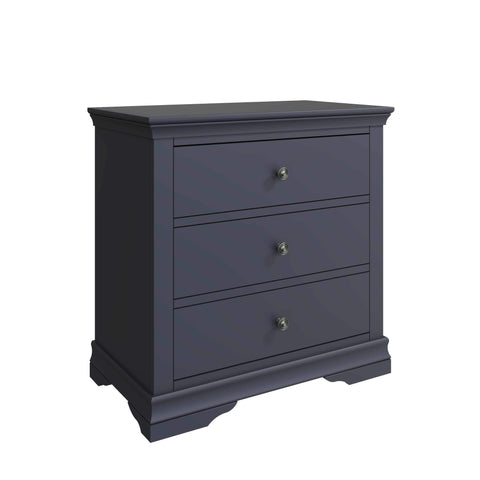 Swayne 3 Drawer Chest - Midnight Grey