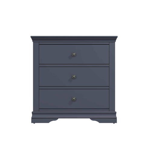 Swayne 3 Drawer Chest - Midnight Grey