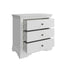 Swayne 3 Drawer Chest - White