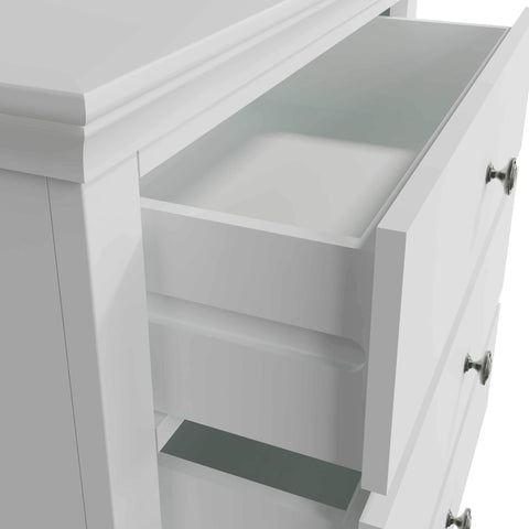 Swayne 3 Drawer Chest - White