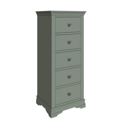 Swayne 5 Drawer Wellington - Cactus Green