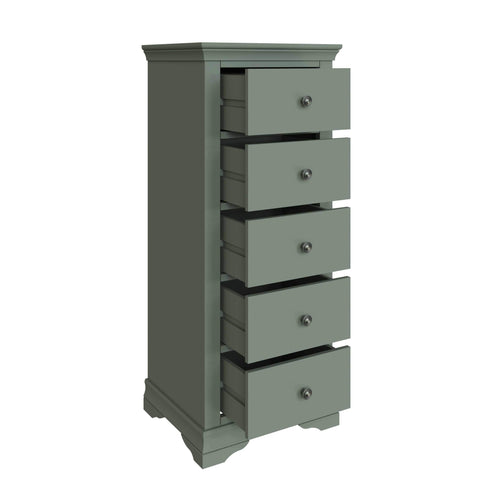 Swayne 5 Drawer Wellington - Cactus Green