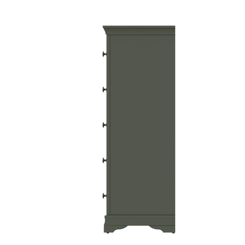 Swayne 5 Drawer Wellington - Cactus Green