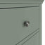 Swayne 5 Drawer Wellington - Cactus Green
