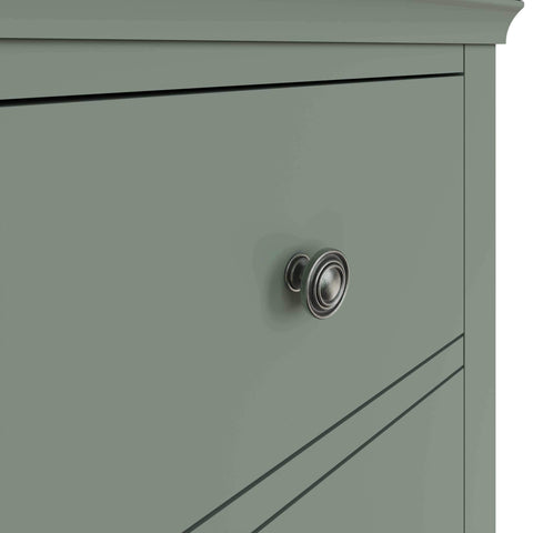 Swayne 5 Drawer Wellington - Cactus Green