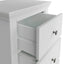 Swayne 5 Drawer Wellington - White