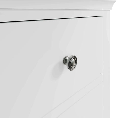 Swayne 5 Drawer Wellington - White
