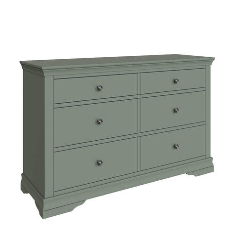 Swayne 6 Drawer Chest - Cactus Green