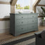 Swayne 6 Drawer Chest - Cactus Green