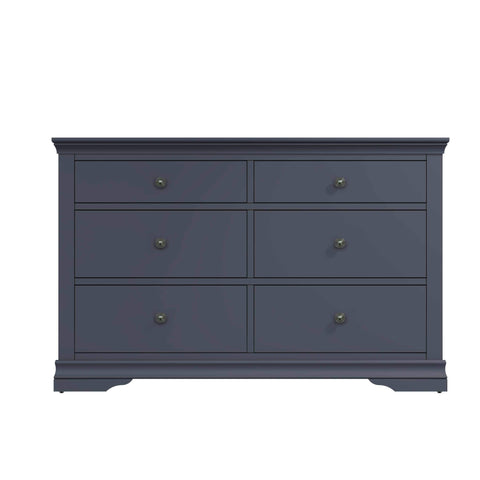 Swayne 6 Drawer Chest - Midnight Grey