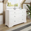 Swayne 6 Drawer Chest - White