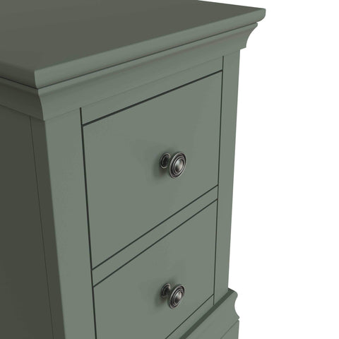 Swayne Bedside Cabinet - Cactus Green