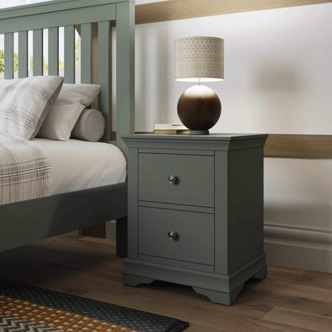Swayne Bedside Cabinet - Cactus Green