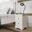 Swayne Bedside Cabinet - White