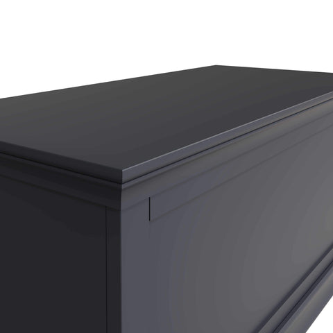 Swayne Blanket Box - Midnight Grey