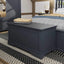 Swayne Blanket Box - Midnight Grey