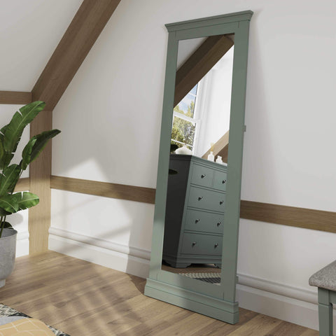 Swayne Cheval Mirror - Cactus Green