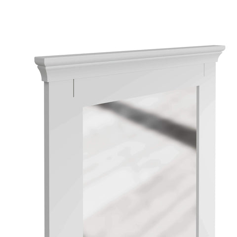 Swayne Cheval Mirror - White