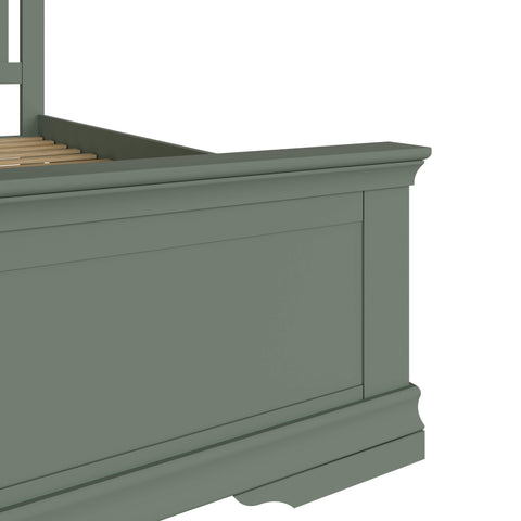 Swayne Double Bed - Cactus Green