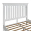 Swayne Double Bed - White