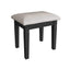 Swayne Dressing Stool - Midnight Grey