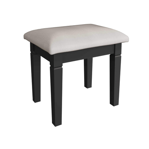 Swayne Dressing Stool - Midnight Grey