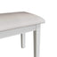 Swayne Dressing Stool - White