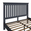 Swayne King Bed - Midnight Grey