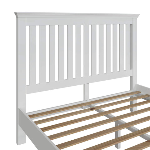 Swayne King Bed - White