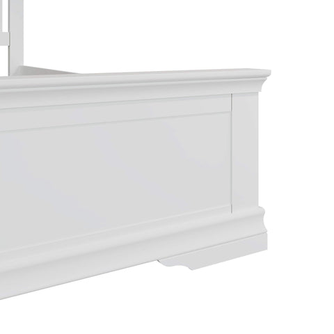 Swayne King Bed - White