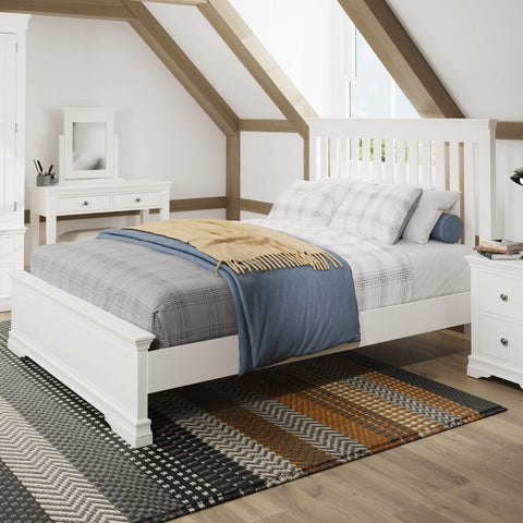 Swayne King Bed - White