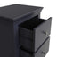 Swayne Large Bedside Cabinet - Midnight Grey