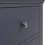 Swayne Large Bedside Cabinet - Midnight Grey