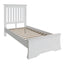 Swayne Single Bed - White