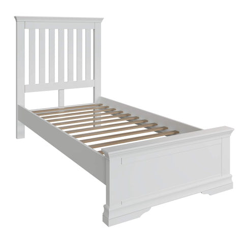 Swayne Single Bed - White