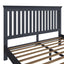 Swayne Super King Bed - Midnight Grey