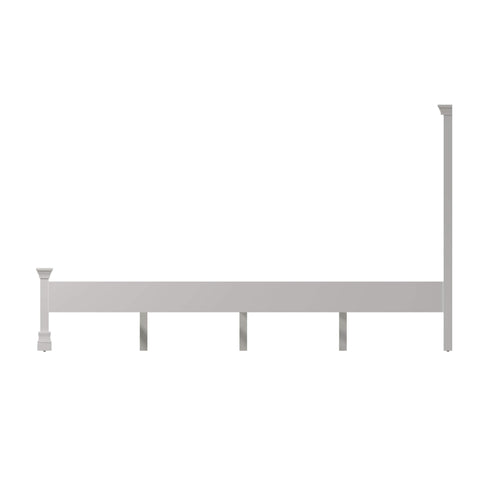 Swayne Super King Bed - White