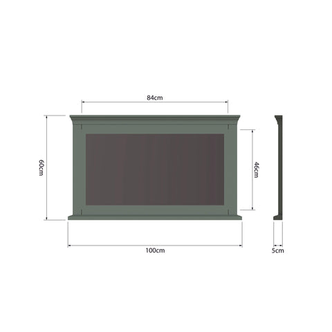 Swayne Wall Mirror - Cactus Green