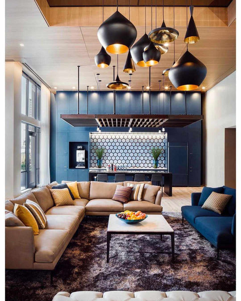 Tad - Pendant Light - Black