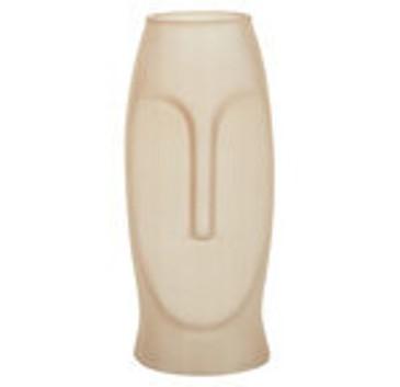 Viso Grey Small Face Vase