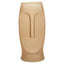 Viso Smoked Grey Large Face Vase