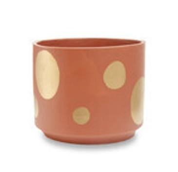 Yuri Large Gold Spot Planter