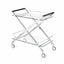 Zara - Bar Cart - Shining Silver - Mint